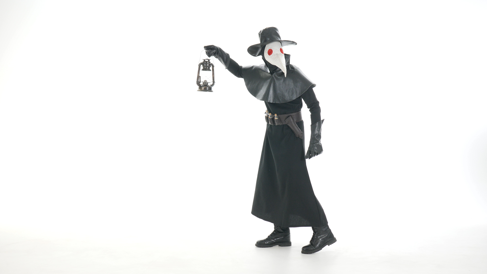 This exclusive Adult Plague Doctor Costume will transform you into a character out of a horror film!